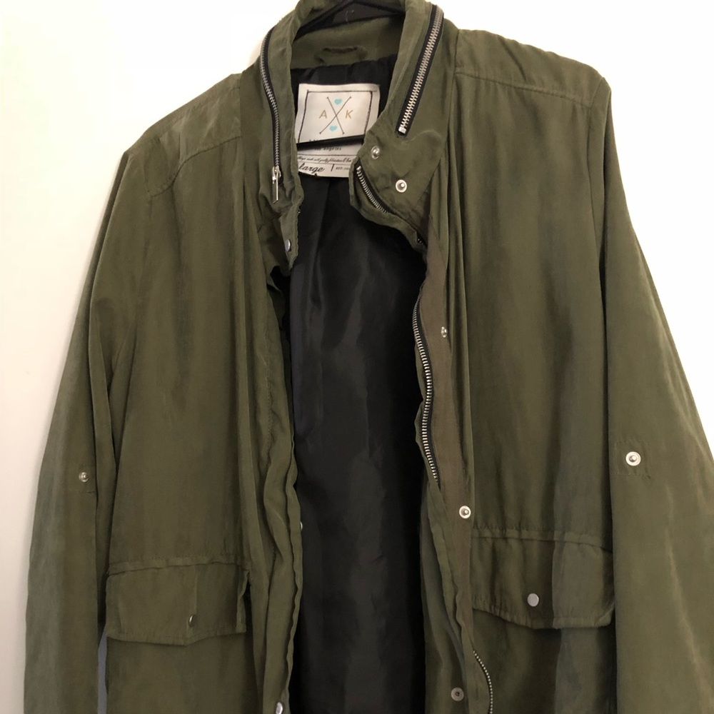 Olive green jacket